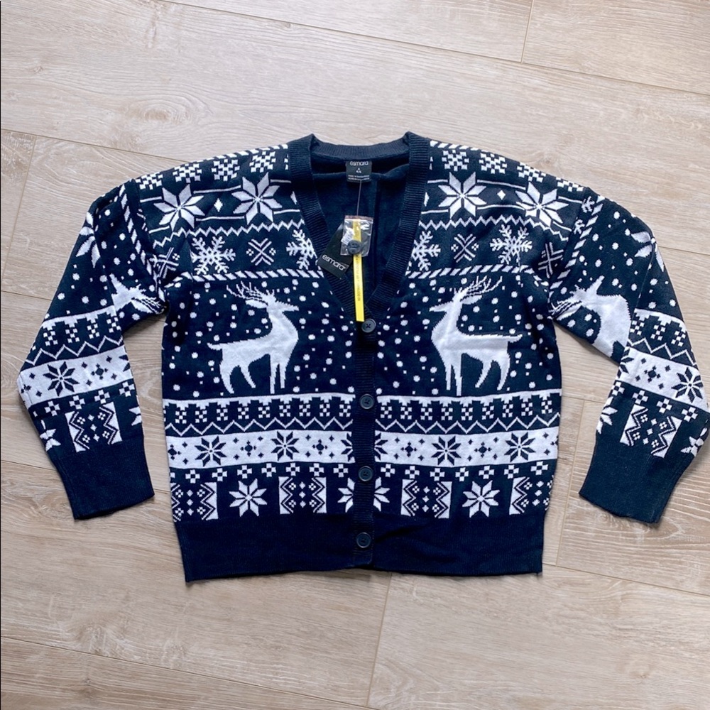 NWT Esmara Holiday Cardigan Small 4/6